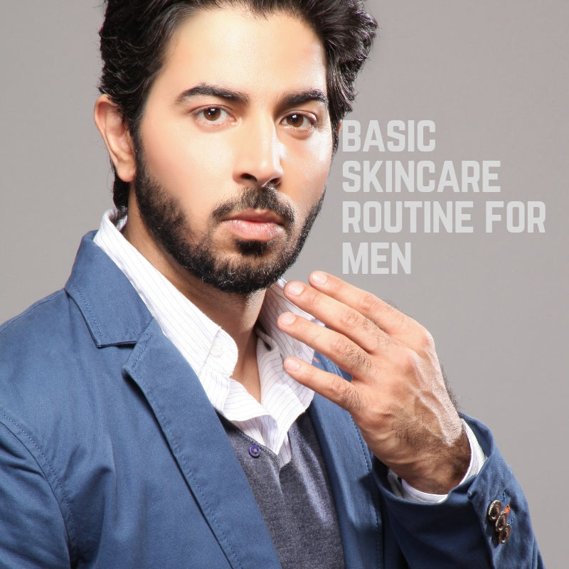 Basic Skincare Routine for Men - Youthful Skin in Under 1 Minute Per Day!