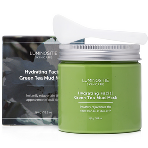 Hydrating Facial Green Tea Mud Mask - Luminositie